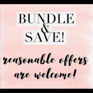 Bundle to save on shipping and multiple purchases!